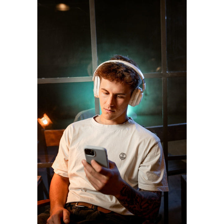 Auriculares intrauditivos inalámbricos Concept SoundJoy, hasta 45 horas de reproducción, Bluetooth 6.0, carga rápida, cancelación activa del ruido hasta 18 dB, blanco, HS4081