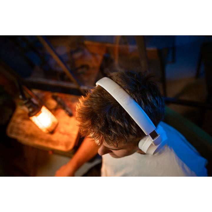 Auriculares intrauditivos inalámbricos Concept SoundJoy, hasta 45 horas de reproducción, Bluetooth 6.0, carga rápida, cancelación activa del ruido hasta 18 dB, blanco, HS4081