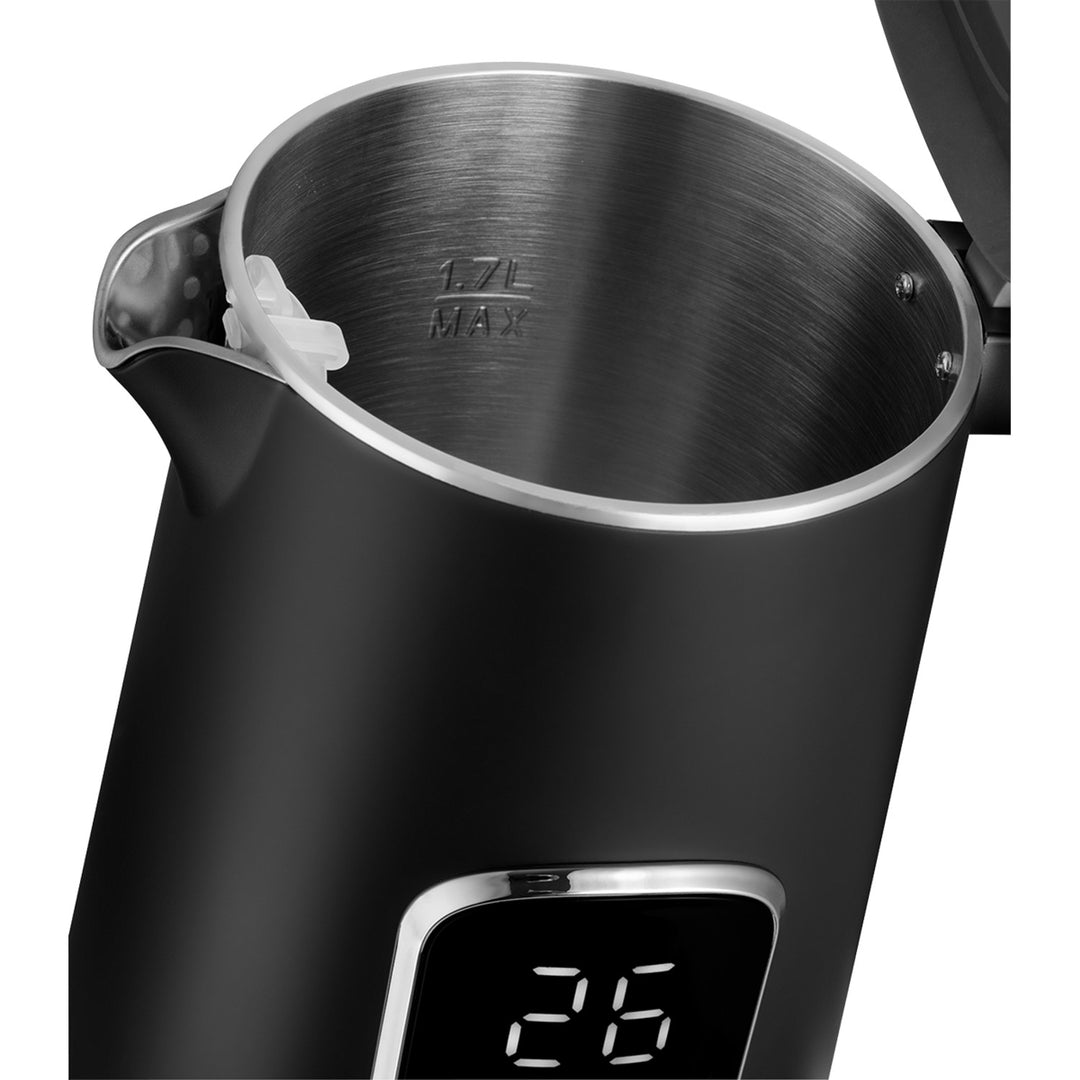 Concept hervidor eléctrico, 1,7L, control de temperatura, pantalla LED, superficie Cool touch, indicador de nivel de agua, RK3385