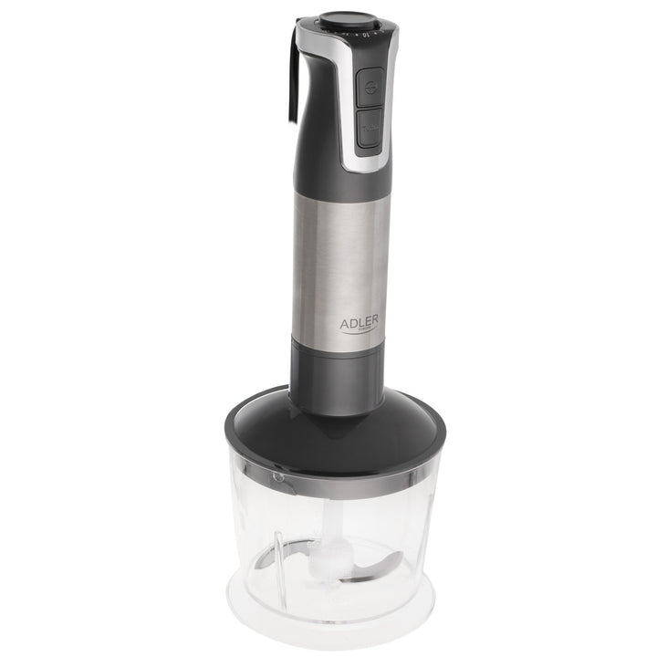 Batidora de mano Adler, multifunción, potencia 1800W, gris, función turbo, AD 4627 g