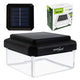 Lámpara LED solar para poste GreenBlue, 100 x 100 mm, cubierta en forma de sobre, 3200 K, GB128 WW