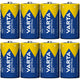 8 pilas R-14 LR14 C 1,5 V alcalinas Varta Industrial Pro
