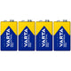 4 pilas R9V R-9 6LR61 9V R-9 alcalinas Varta Industrial Pro