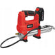Engrasadora a batería Yato, incluye cargador y batería de 3 Ah, presión de 620 bar, iluminación de trabajo LED integrada, alta potencia y rendimiento de 284 g/min, YT-07020