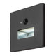 Lámpara Lunca LED 1 W IP20 negra 3000, 4500, 6500 K con sensor de movimiento y sensor de luz, 77197