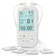 Aparato de masaje y electroestimulador muscular, TENS/EMS, estimulación 3 en 1, Mediatech, MT6543