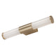 Aplique de baño, Calyn, LED 8 W, 4000 K, 620 lm, L 40 cm, dorado, IP44, 75104