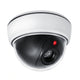 Câmera de vigilância com cúpula falsa LED piscante DC2300