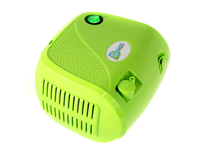 Inhalador BR-CN116B Omnibus verde - kit, 2 mascarillas, bolsa