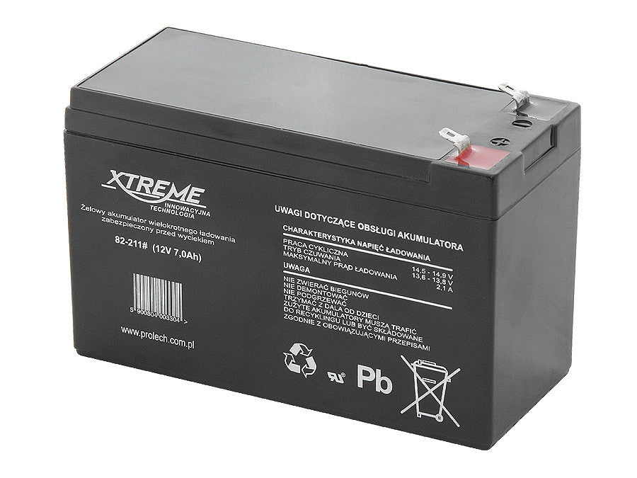 12V 7Ah AGM de gel