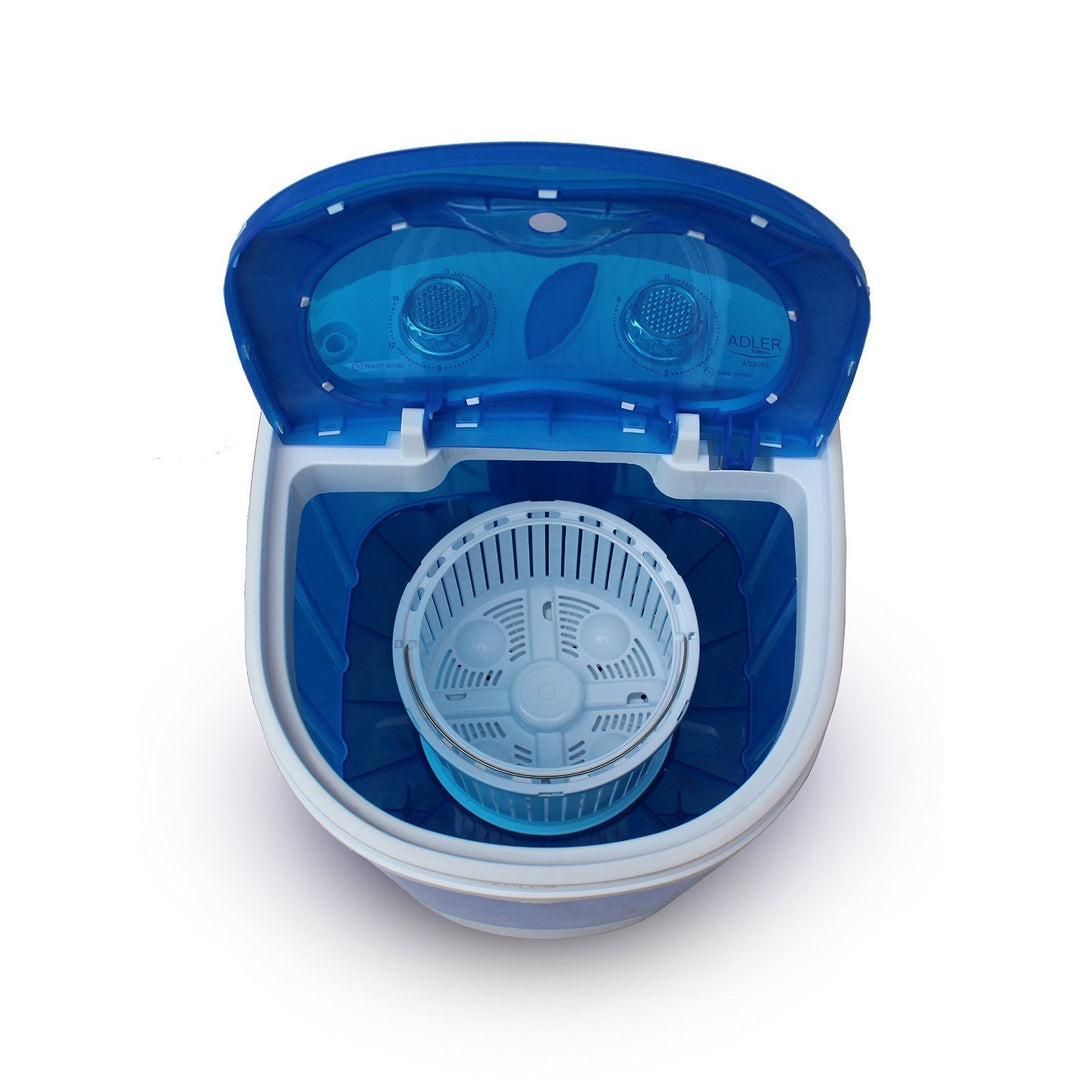 Mini máquina de lavar centrífuga portátil, 3kg de roupa ADLER AD8051
