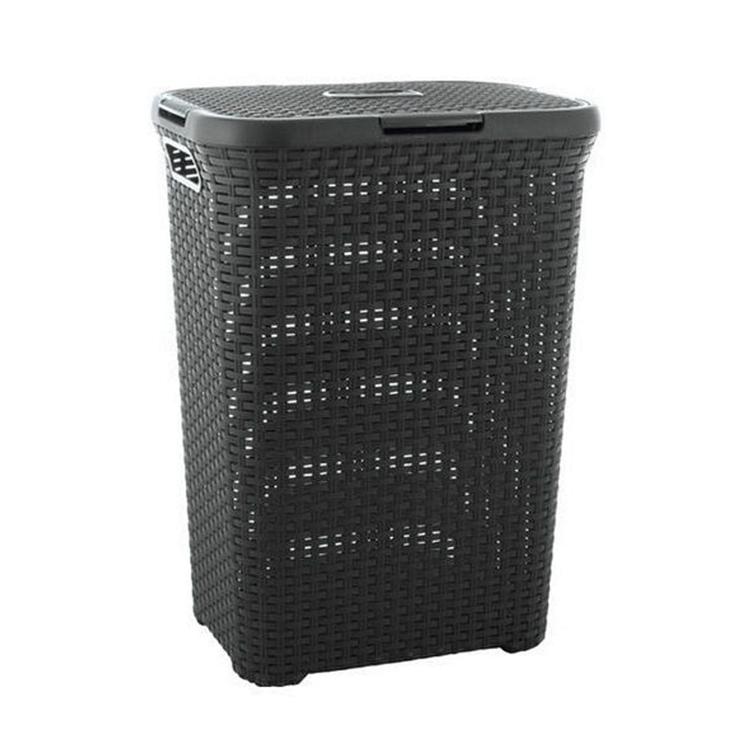 Cesto para roupa suja Curver Natural Style 40 l cinzento