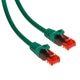Cabo de rede LAN PR. Ethernet RJ45 UTP Cat6 0,5 m MacLean MCTV-300 G