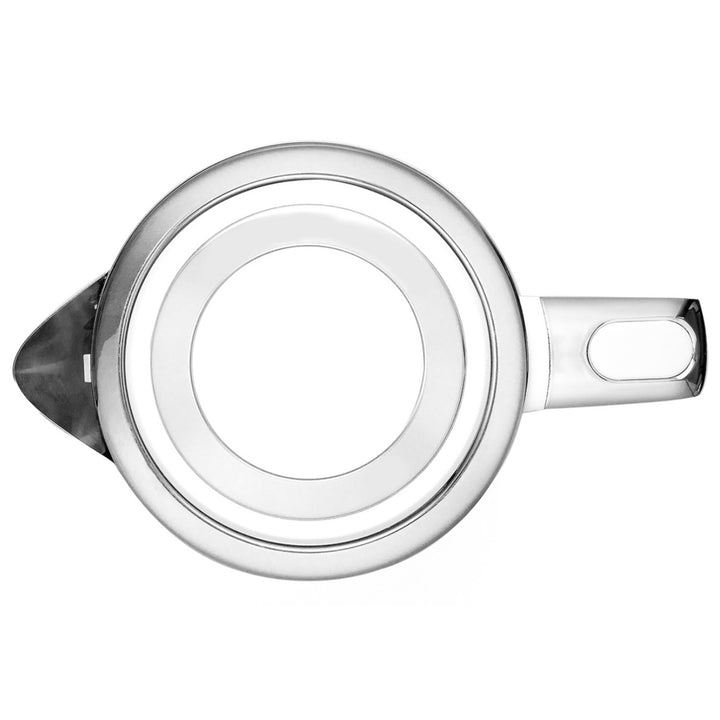 Concept Electrodomésticos RK3170 Hervidor de Agua con Termorregulación, 2200 W, 1.7 litros, Acero Inoxidable, Blanco