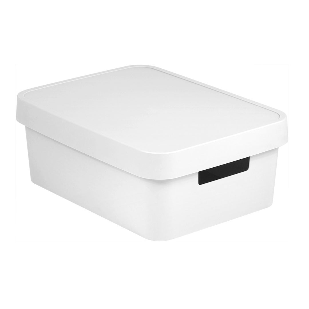 Caixa de armazenamento com tampa Curver Infinity 11L branco
