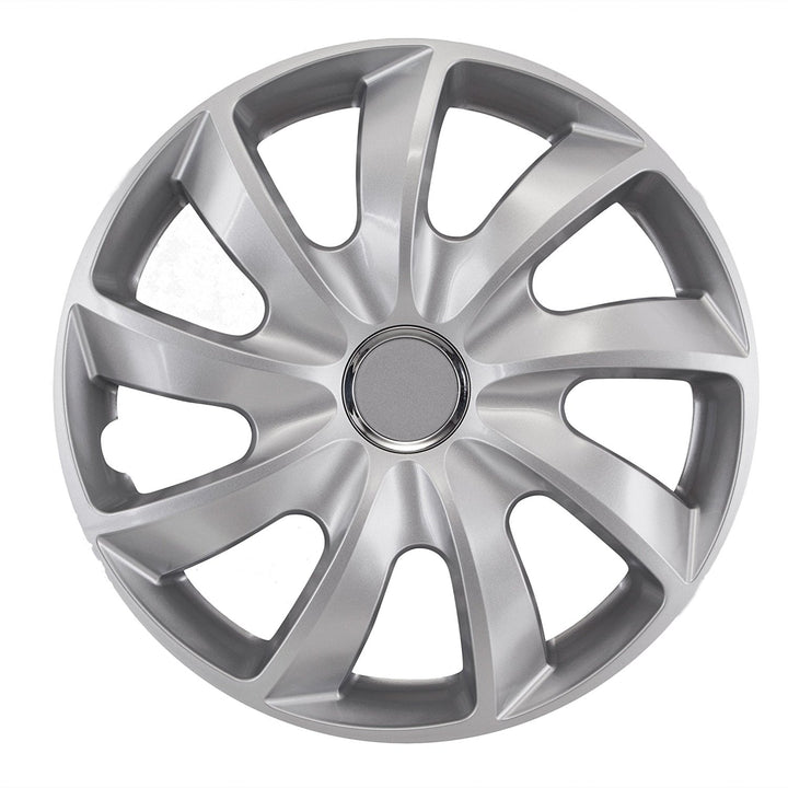 Tapacubos universales 14" NRM DRIFT Extra azul/negro 4 piezas