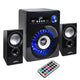 Alto-falante Bluetooth 2.1 Audiocore AC910, rádio FM, entrada para cartão TF, AUX, alimentação USB