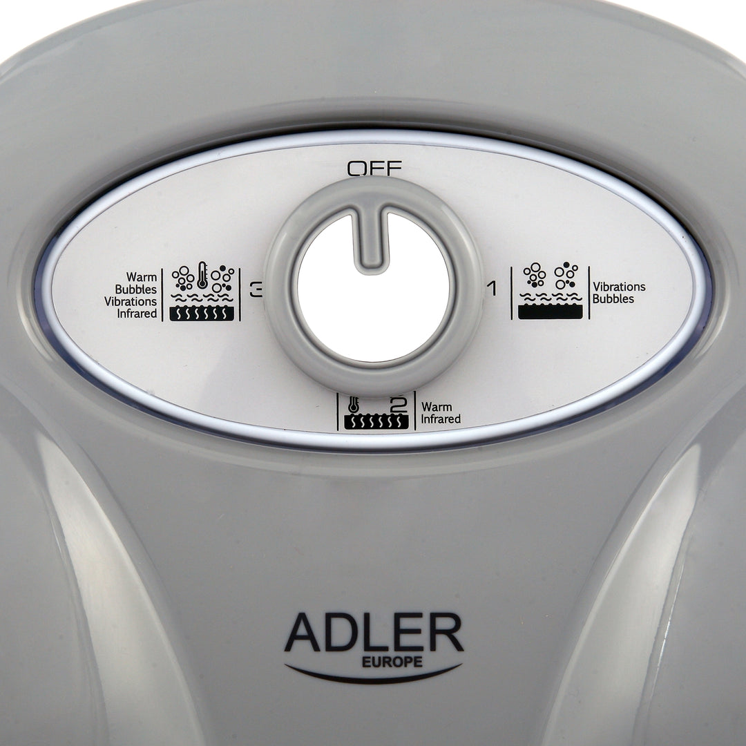 Hidromassagem de pés Adler AD2167 com alça de transporte 80W