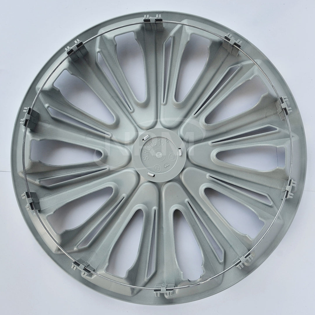 Tapacubos universales 14" NRM STRONG lacado grafito 4 piezas