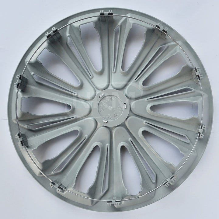 Tapacubos universales 14" NRM STRONG lacado grafito 4 piezas