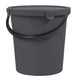 Balde Plast Team Berry 5L com tampa e pega, cinzento escuro