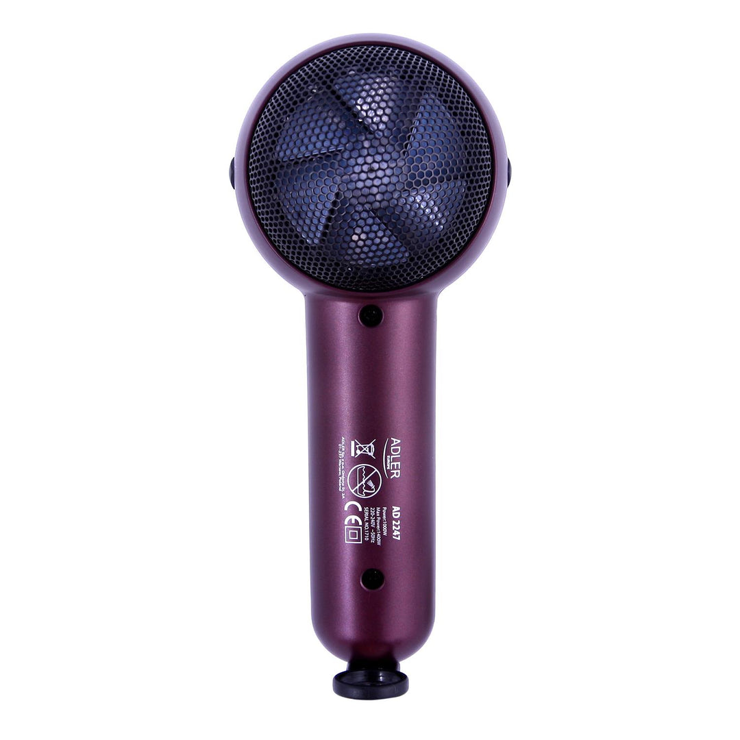 Secador de cabelo Adler AD 2247 1400 W com 2 níveis de regulação de potência