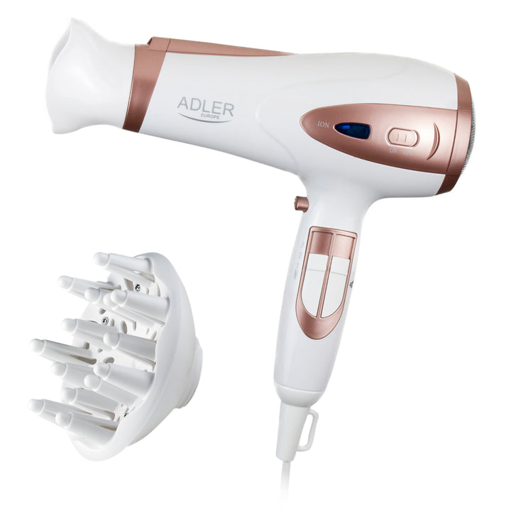 Adler AD 2248 Secador de cabelo com ionização por jato frio