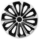 Tampões universais 16" NRM Extra STRONG branco/preto 4 peças