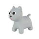 Tootina grey kitty - juguete inflable de salto para niños