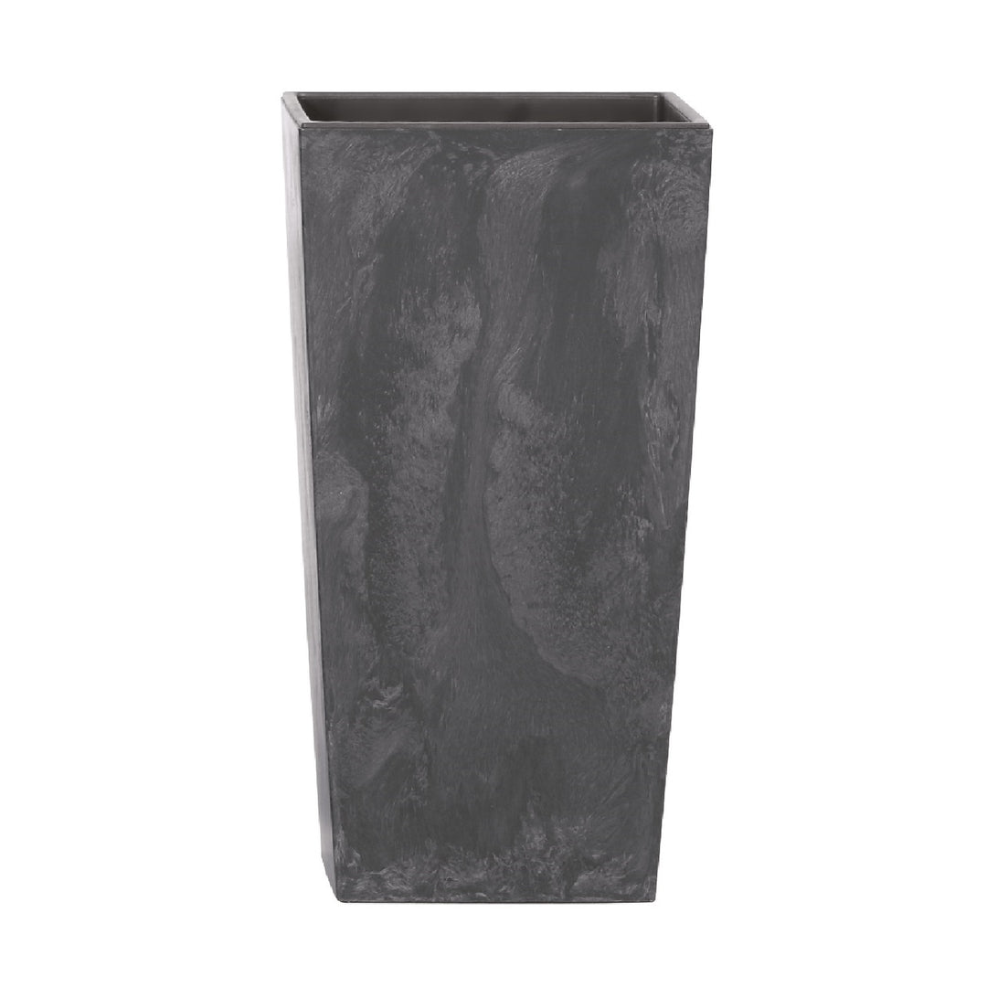 Maceta con inserto Urbi Efecto Cuadrado DURS225E-S433 - antracita