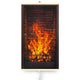 Aquecedor infravermelho - Painel de aquecimento flexível de 430 W com controlador TRIO Design 1 lareira, dimensões 100x57 cm