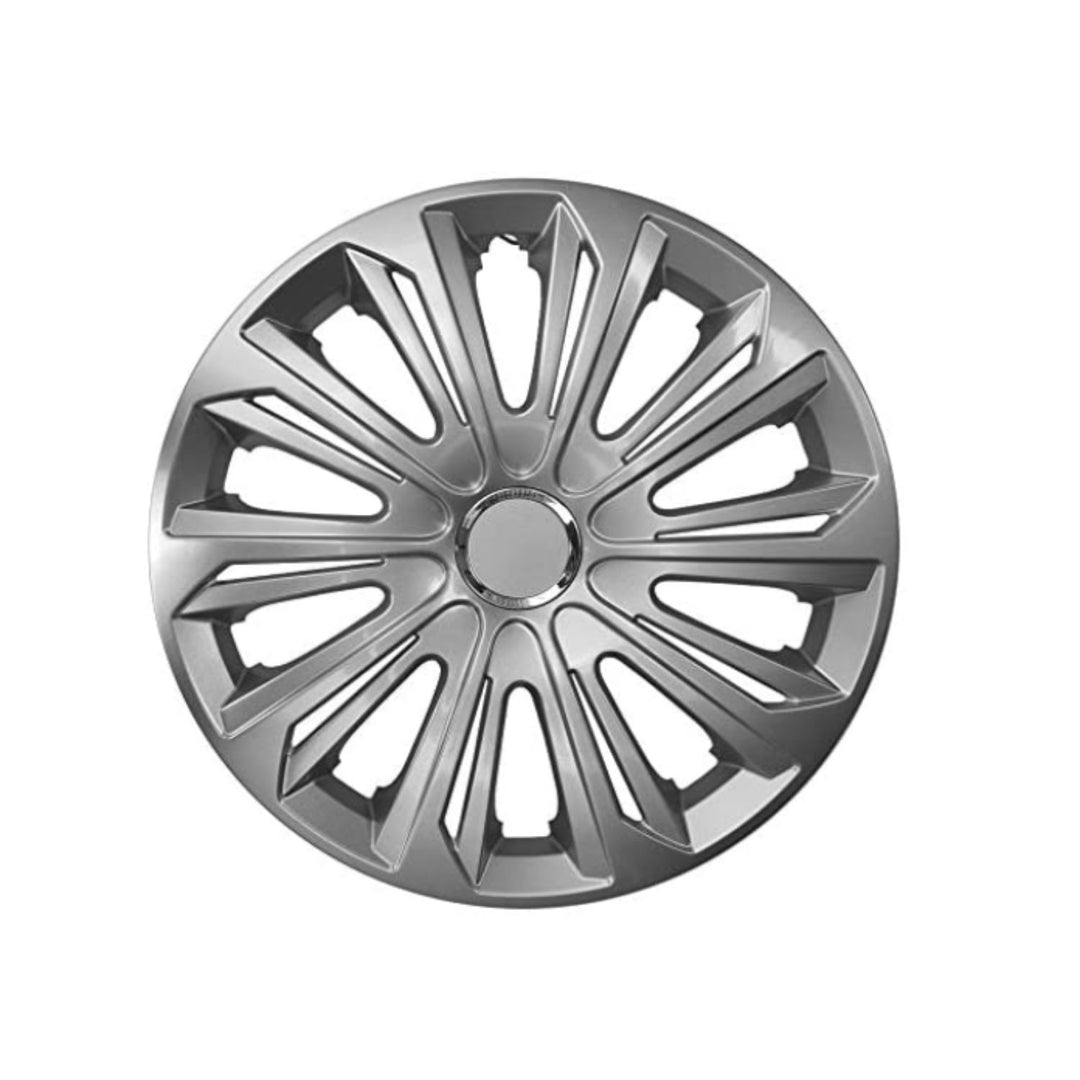 Tapacubos PLATA NRM STRONG SILVER de 16 " - 4 piezas