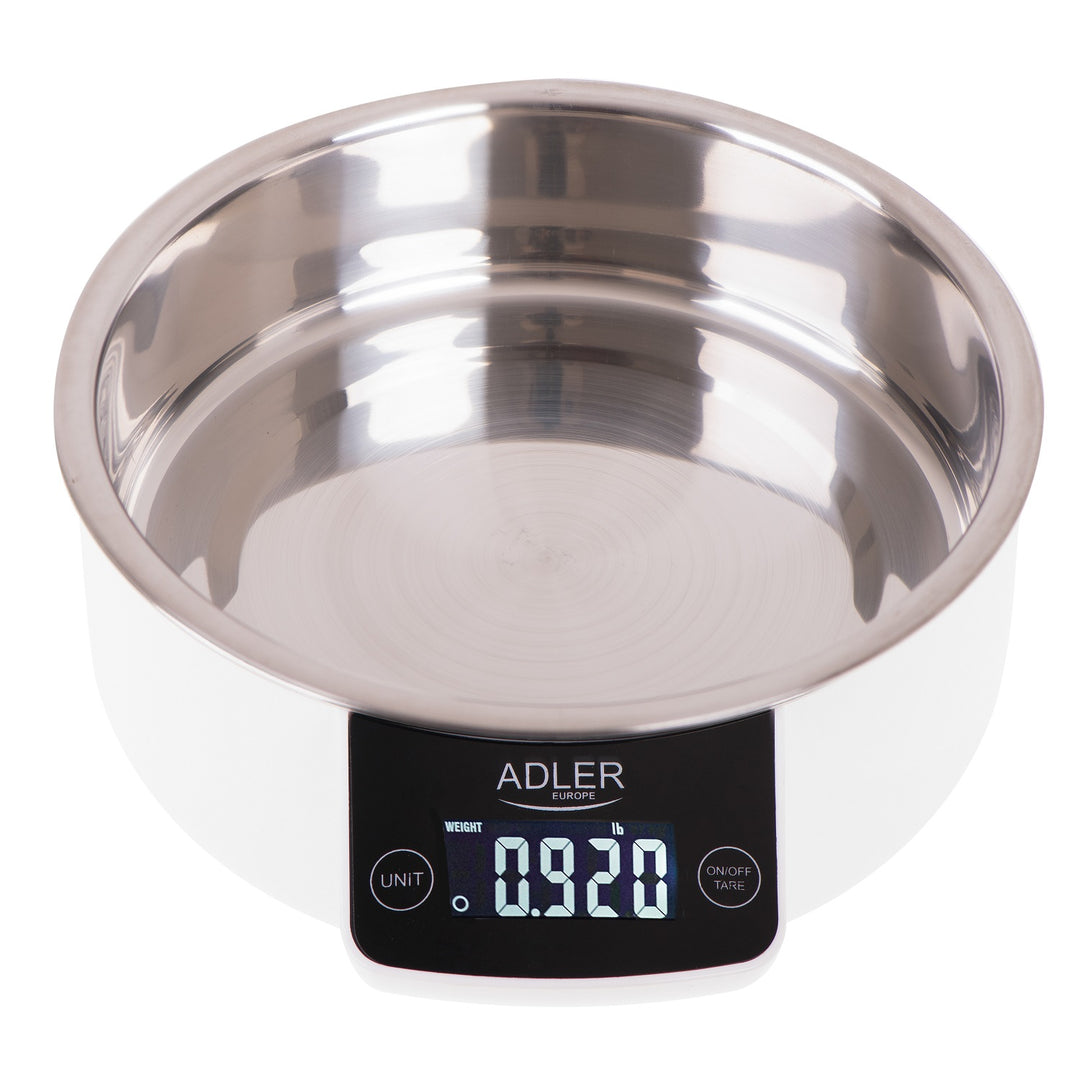 Balança de cozinha Adler AD 3166 com prato capacidade: 900 ml