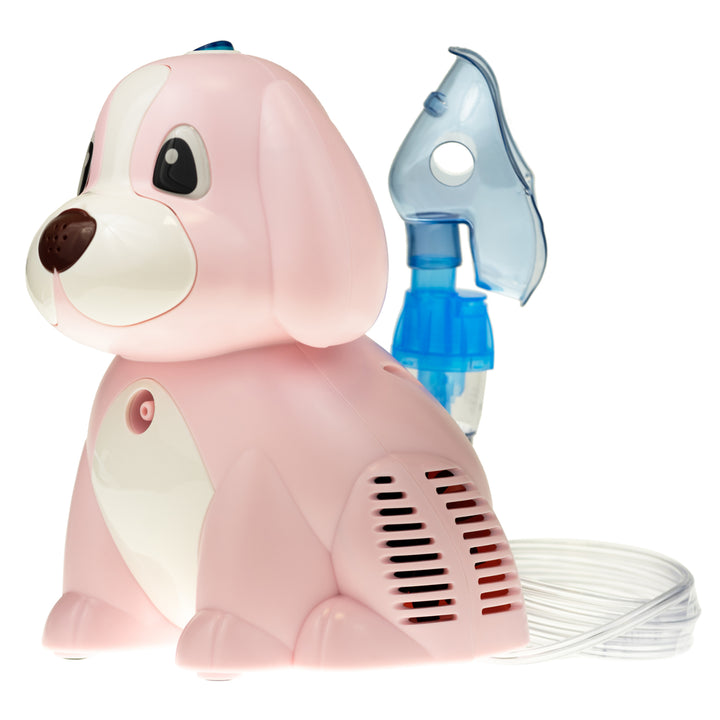 Inalador elétrico infantil modelo cachorrinho, perfeito para crianças, adequado para adultos, acessórios de inalação para crianças e adultos Omnibus BR-CN171