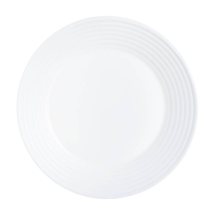 Vajilla para 6 personas de vidrio 18 piezas con plato hondo de 20 cm Harena LUMINARC