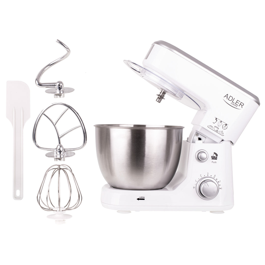 Processador de alimentos planetário Adler AD 4216 1000W - 6 velocidades