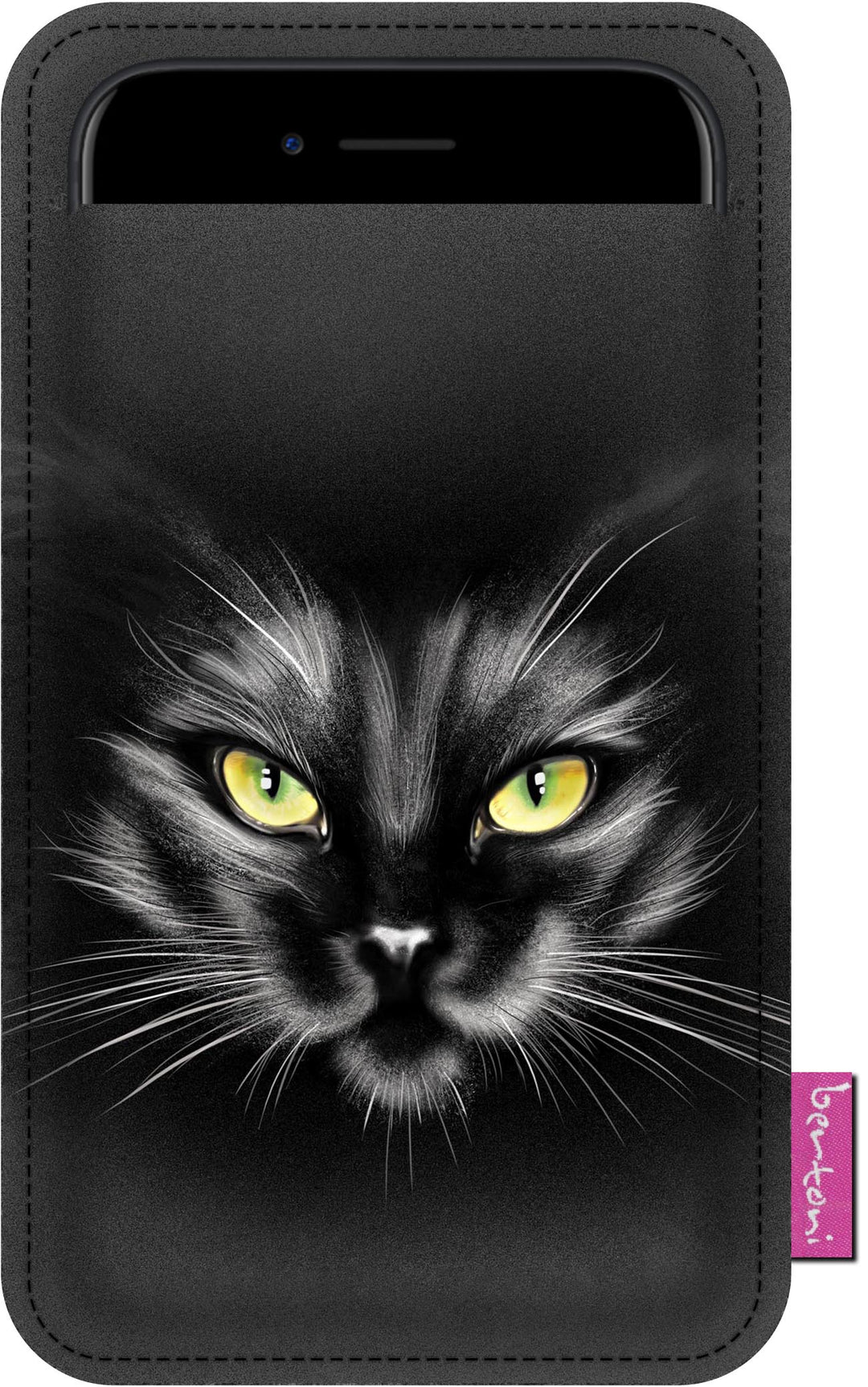 Funda de fieltro para teléfono móvil Funda protectora 100x175 mm Nero