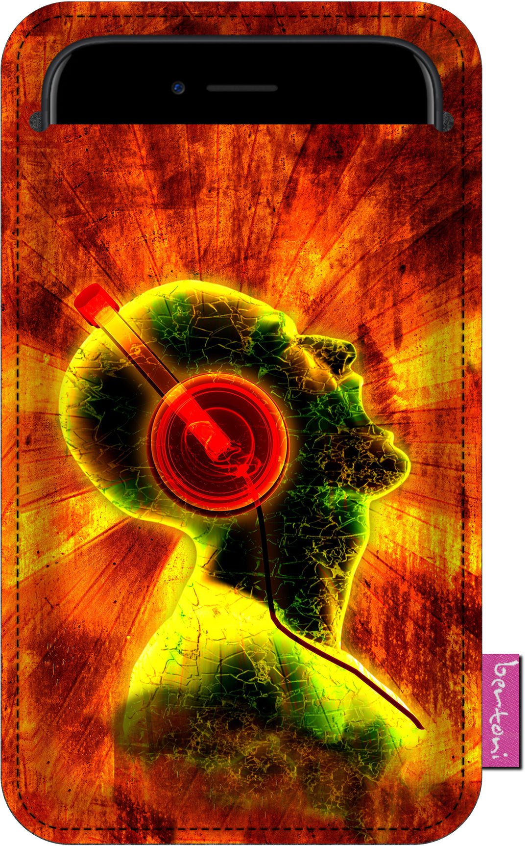 Funda de fieltro para el móvil Funda para el móvil 100x175 mm Funda protectora Música