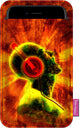 Capa para telemóvel em feltro Capa para telemóvel 100x175 mm Capa protetora Música