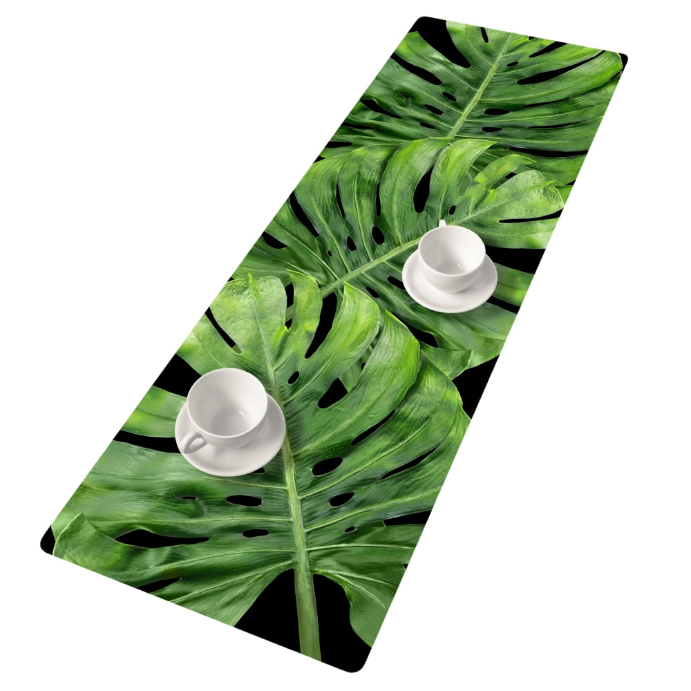 Corredor de mesa fita de feltro com design decoração de mesa fácil de cuidar para noite de Galápagos 95 x 33 cm
