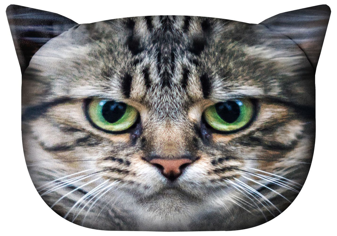 Cojín de diseño con motivo de gato Cojín decorativo con cremallera oculta y relleno