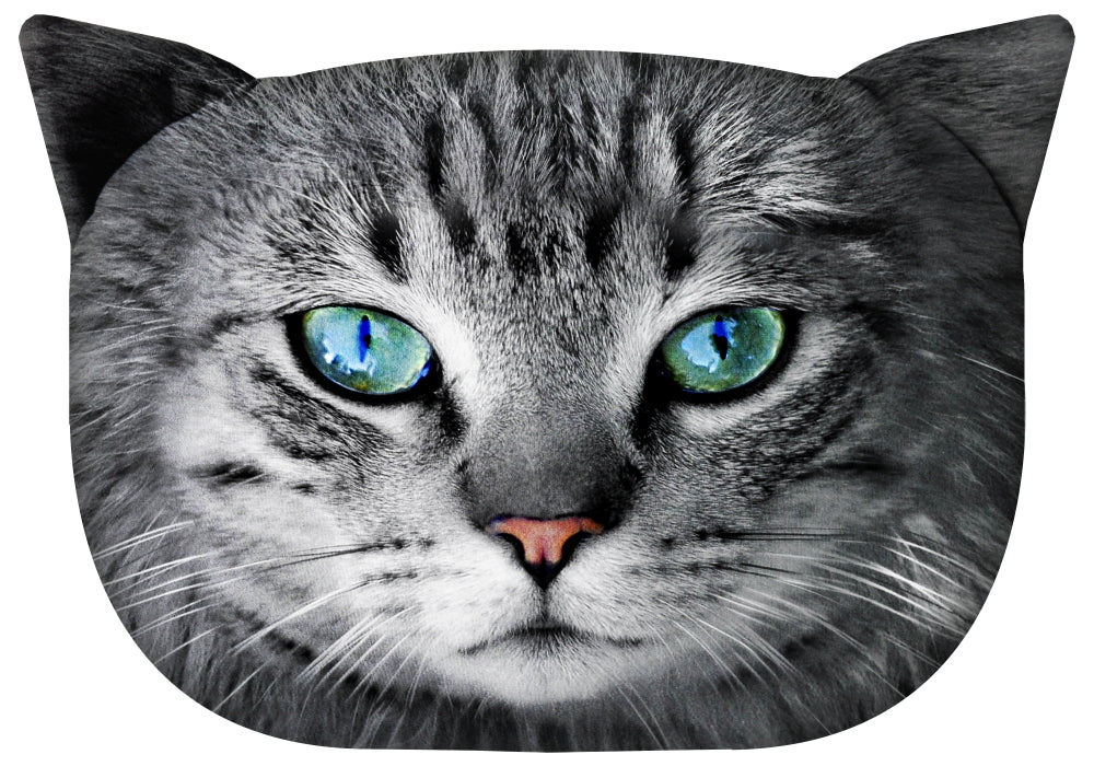 Cojín de diseño con motivo de gato Cojín decorativo con cremallera oculta y relleno Cojín Fryc