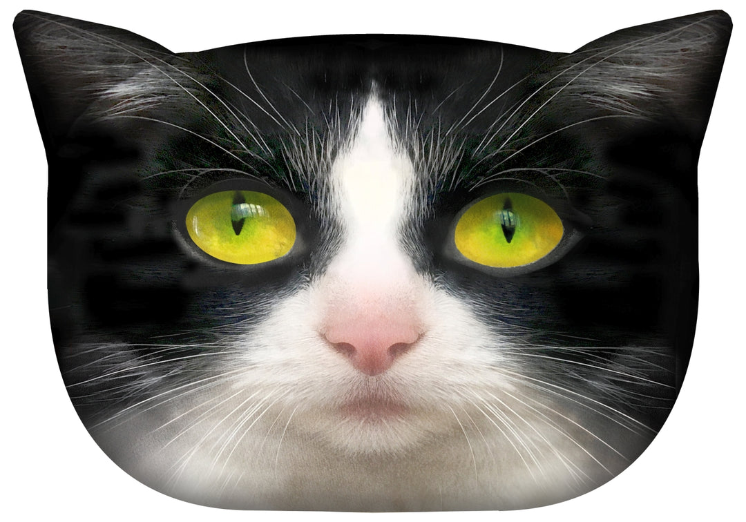 Cojín de diseño con motivo de gato Cojín decorativo con cremallera oculta y relleno Cojín Panda