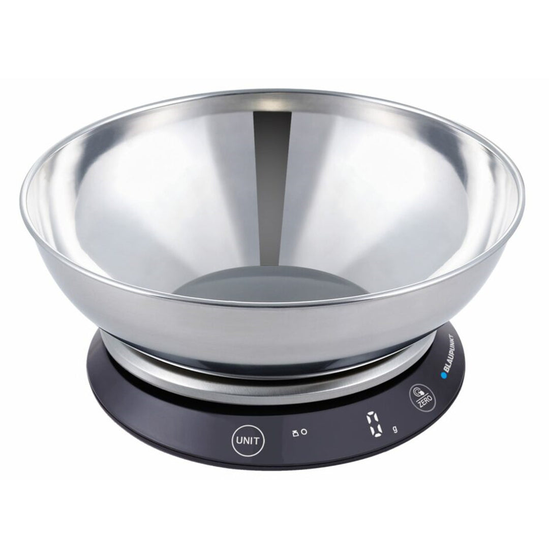 Balança de cozinha digital com tigela removível de 1,4L e capacidade máx. Teclas sensíveis ao toque de 5kg