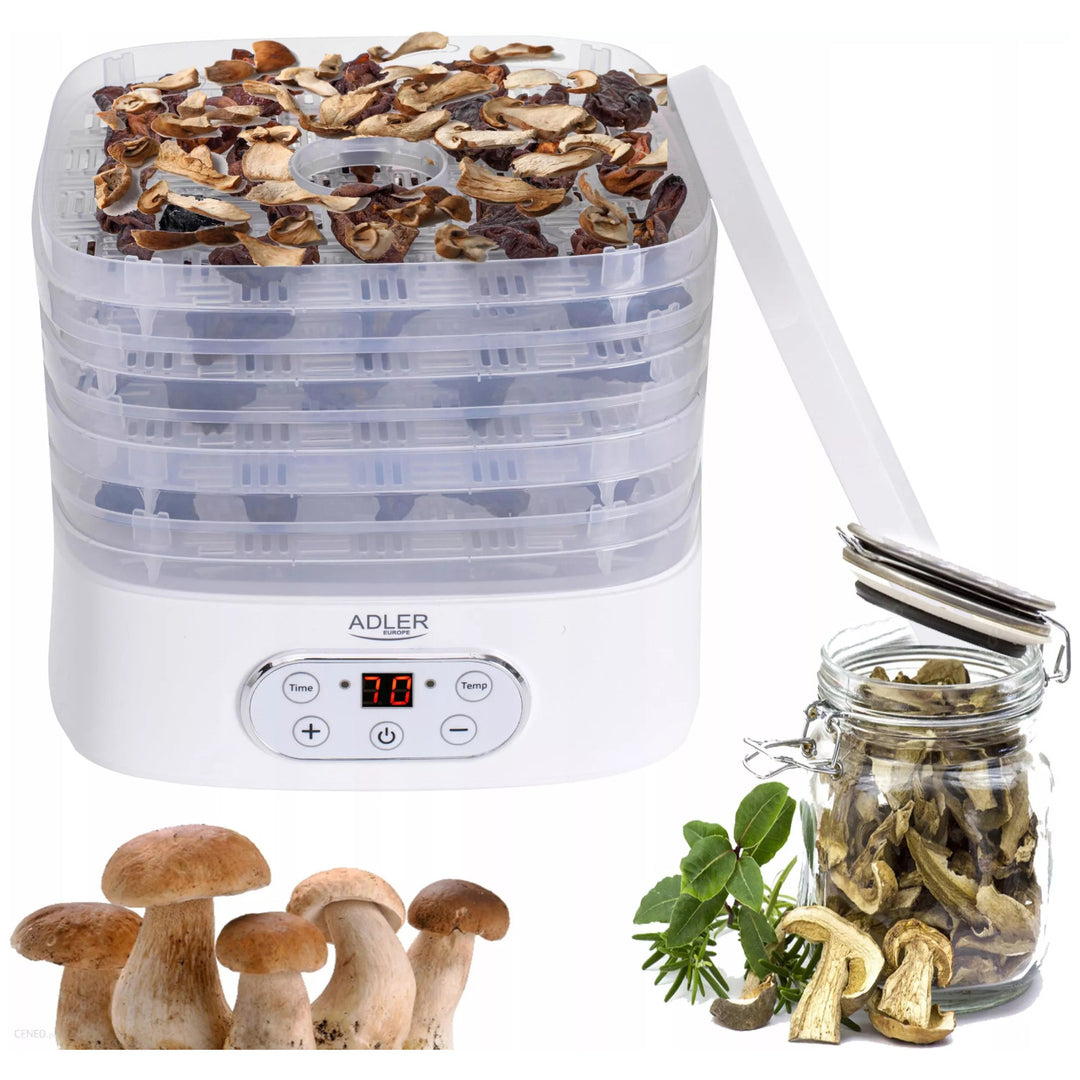 Desidratador de cogumelos, ervas e alimentos Adler AD 6658