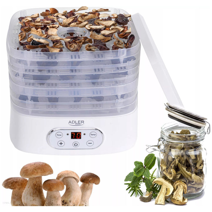 Desidratador de cogumelos, ervas e alimentos Adler AD 6658