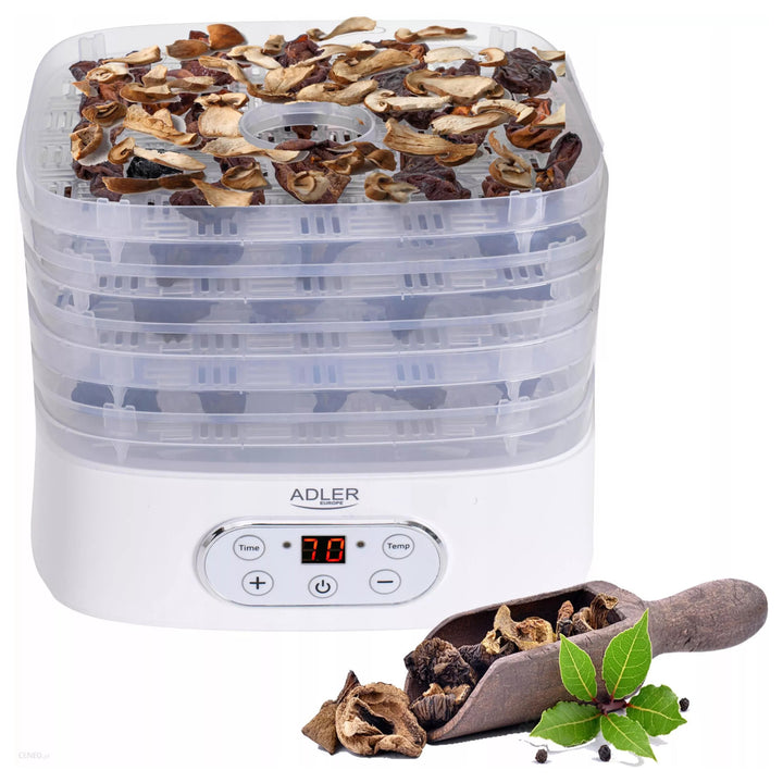 Desidratador de cogumelos, ervas e alimentos Adler AD 6658