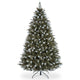 Árbol de Navidad de PVC Premium Abeto cubierto de nieve con ramas de PE 180