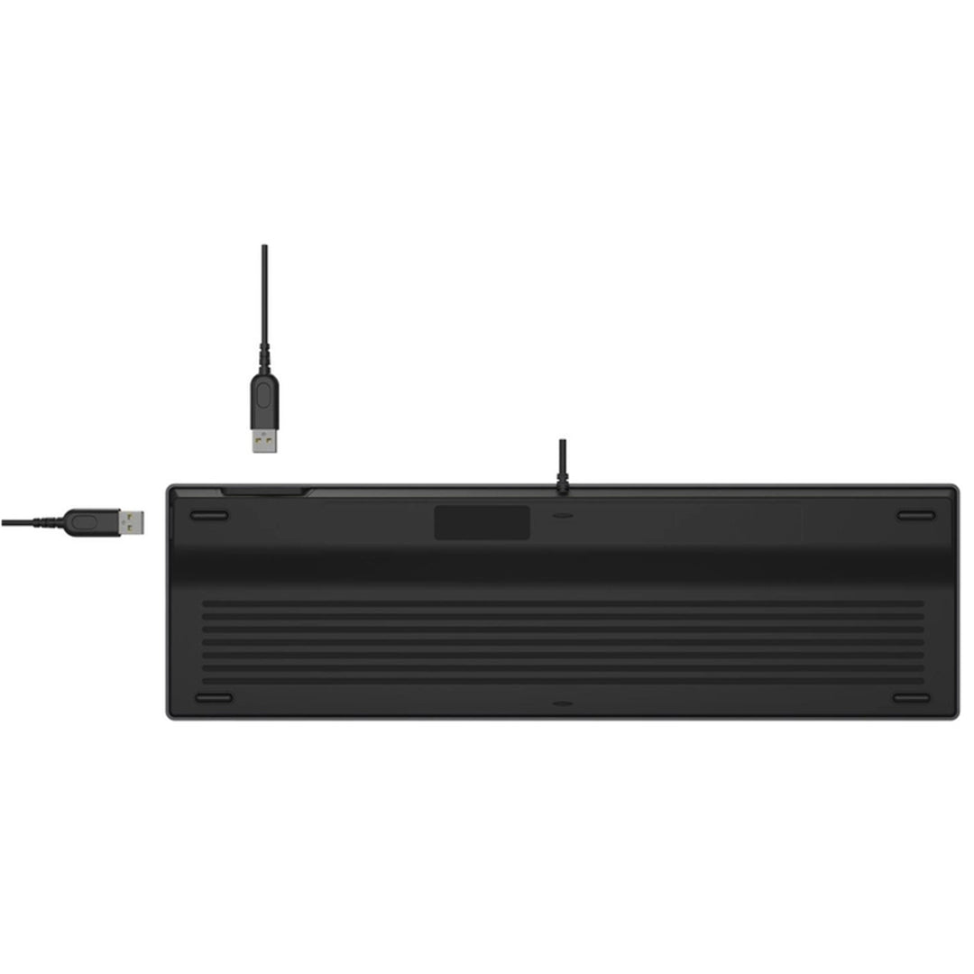 A4Tech FX60H Teclado QWERTY para Juegos 12 Teclas de Navegación Multimedia 2x Puertos USB Plug & Play Puerto USB con Cable 1,5 m de Longitud (Retroiluminación de Neón)
