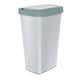 KEDEN COMPACTA Q Papelera de 45 litros NSAB45-5575C_427C - fresno con marco verde claro